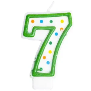 Свеча -цифра "7" 7,6см